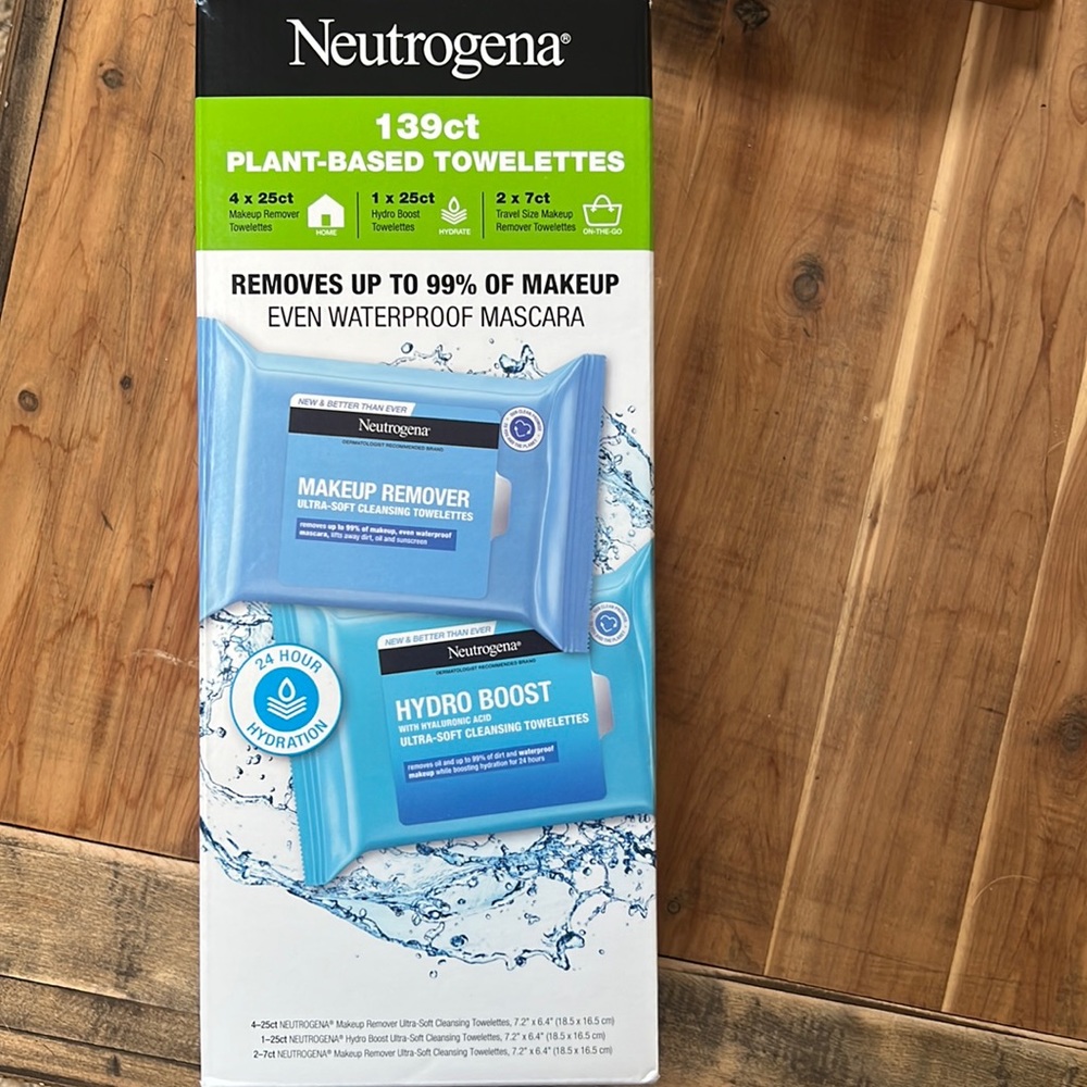 Neutrogena makeup wipes pack